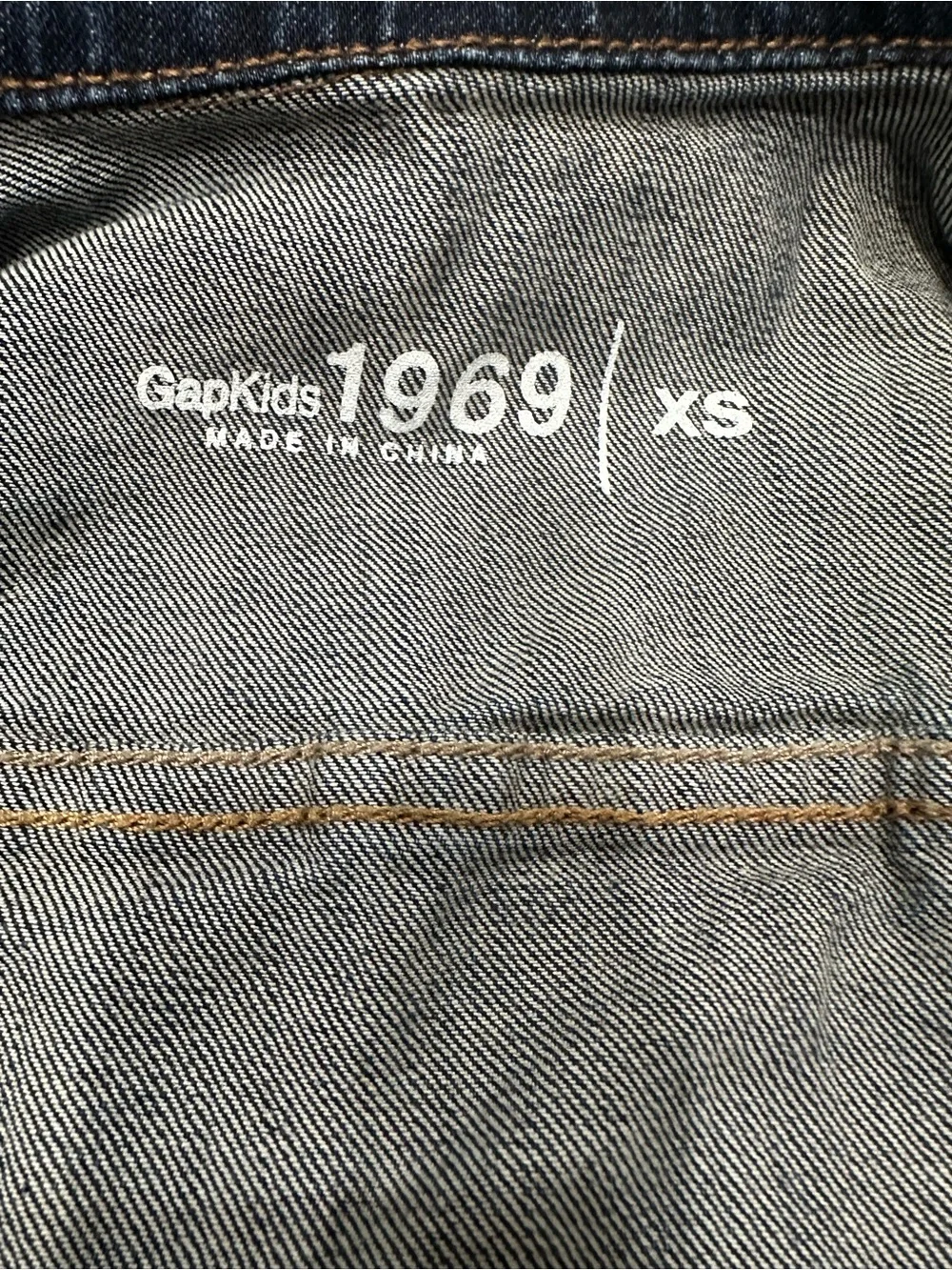 GAP XS Dark Blue Kids Denim Jacket